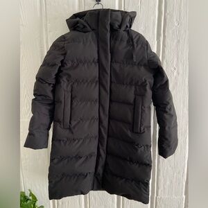 Helly Hansen Long Womens Hooded Parka Black Small